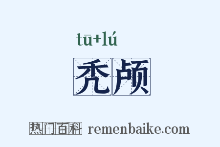 秃颅是什么意思的图片